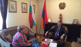 Посланикът на Република Армения прие председателя  на ОАБС-София