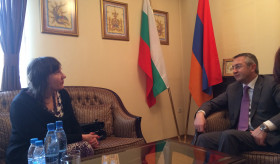 Среща в посолството на Република Армения  по случай Световния ден на майчиния език