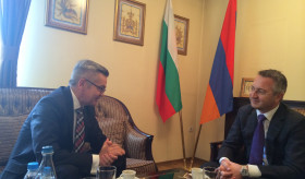 Посещение на  посланика на Полша в посолството на Република Армения в София