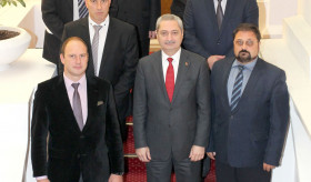 Բուլղարիա-Հայաստան պատգամավորական բարեկամական խմբի հետ պաշտոնական հանդիպում ԲՀ խորհրդարանում