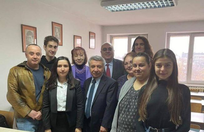 Посланик Армен Едигарян посети Центърът за Арменистика на Софийски университет ''Св. Климент Охридски''
