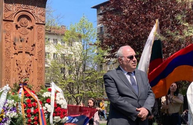 Commemoration events were held in Sofia dedicated to 108th Anniversary of the Armenian Genocide