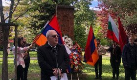 Commemoration events were held in Sofia dedicated to the109th Anniversary of the Armenian Genocide